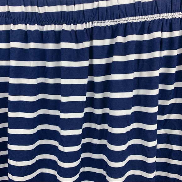 Tart Navy Stripe Off-the-Shoulder Top Size Medium - Picture 9 of 14